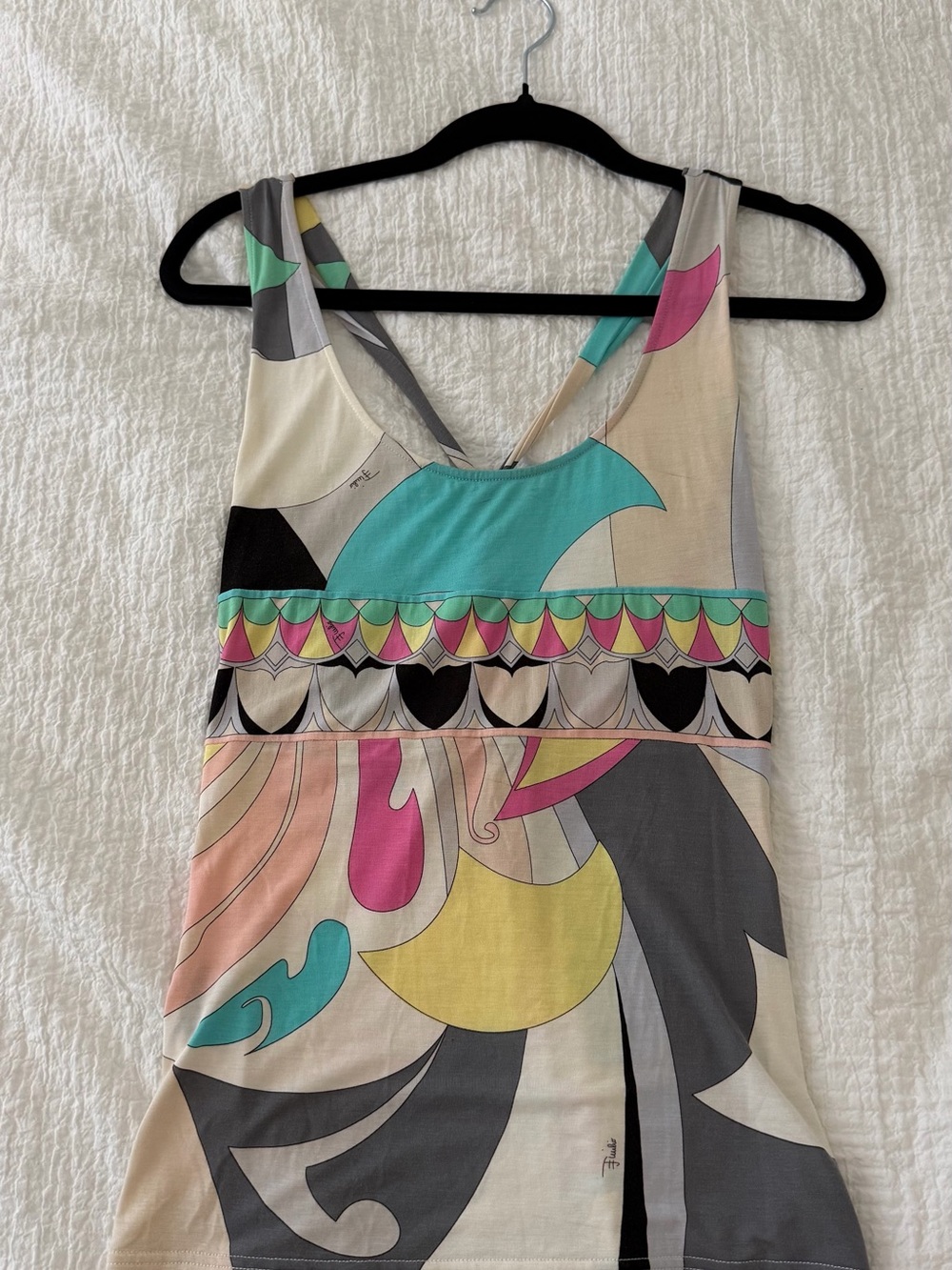Emilio Pucci vintage tank top